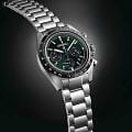 Seiko SSC933P1 наручные мужские часы застежка крупным планом