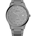 Adriatica Adriatica Premiere A8302.5117Q  A8302.5117Q кварцевые мужские часы  серый циферблат, браслет нержавеющая сталь с pvd-покрытием — вид спереди