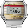 Casio Casio Vintage A168WEHA-9ADF (A168WEHA-9A) мужские часы желтый циферблат на запястье
