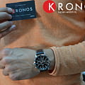 Orient Orient RA-KV0006Y1 мужские часы коричневый циферблат на запястье