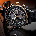 Hamilton Hamilton Khaki Aviation Converter Auto Chrono H76736730 механические мужские часы часы, крупный план черный циферблат