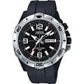 Casio Casio MTD MTD-1082-1A mtd японские мужские часы на браслете силикон боковой вид