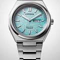 Citizen Citizen Eco-Drive AW0130-85M мужские часы бирюзовый циферблат на запястье