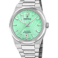 Festina Festina Rive F20052/4  F20052/4 кварцевые женские часы  зеленый циферблат, браслет нержавеющая сталь — вид спереди