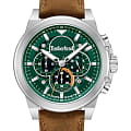Timberland Timberland Fast Strike TDWGB0056001  TDWGB0056001 кварцевые мужские часы  зеленый циферблат, браслет кожаный — вид спереди