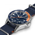 Hamilton Hamilton Khaki Navy Scuba Auto H82365941  наручные мужские часы фото под углом.