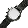 Fossil Fossil Neutra Chronograph FS5786SET кварцевые мужские часы часы, крупный план черный циферблат