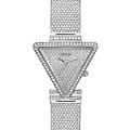 Guess Guess Fame GW0644L1  GW0644L1  кварцевые женские часы  серебристый циферблат, браслет нержавеющая сталь — вид спереди