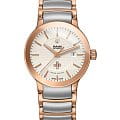 Rado Rado Centrix R30183703 Automatic R30183703 механические женские часы  шампань циферблат, браслет сталь + pvd + керамика — вид спереди