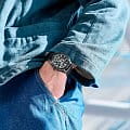 Orient Orient Star RE-BZ0002B0 (RE-BZ0002B00B) star японские мужские часы на браслете тканевый боковой вид