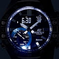 Casio Casio Edifice ECB-10P-1ADF (ECB-10P-1A) edifice японские мужские часы на браслете полимер боковой вид