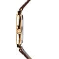 Jacques Lemans Jacques Lemans 1-2024F  австрийские женские часы на браслете кожаный боковой вид