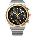 Citizen Citizen Eco-Drive AT2544-64E  AT2544-64E кварцевые мужские часы  черный циферблат, браслет нержавеющая сталь — вид спереди