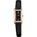 Orient Orient RBDW003B (FRBDW003B)  FRBDW003B  женские часы  черный циферблат, браслет кожа + текстиль — вид спереди
