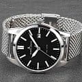 Jacques Lemans 1-2002K наручные мужские часы застежка крупным планом