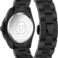 Philipp Plein Philipp Plein GMT-I Challenger  PWPZA0324  немецкие мужские часы на браслете нержавеющая сталь с pvd-покрытием боковой вид