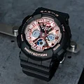 Casio Casio Baby-G BA-130-1A4DR (BA-130-1A4ER) японские наручные женские часы заводная головка с логотипом Casio