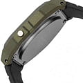 Casio Casio Collection F-91WM-3ADF (F-91WM-3A) illuminator японские мужские часы на браслете пластик боковой вид
