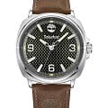 Timberland Timberland Bailard TDWGB2201704  TDWGB2201704 кварцевые мужские часы  серебристый циферблат, браслет кожаный — вид спереди