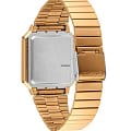 Casio Casio Vintage A100WEG-9A vintage японские мужские часы на браслете нержавеющая сталь боковой вид