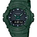 Casio Casio G-Shock G-100CU-3A G G-100CU-3A электронные мужские часы  черный циферблат, браслет полимер — вид спереди