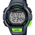 Casio Casio Collection LWS-1000H-1A  LWS-1000H-1AVEF кварцевые женские часы  черный циферблат, браслет пластик — вид спереди
