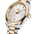 Omega Omega Seamaster Aqua Terra 220.20.38.20.02.002 seamaster швейцарские женские часы на браслете нержавеющая сталь + золото 18к боковой вид