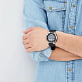 Casio Casio Collection AE-2000W-1BVDF (AE-2000W-1B) мужские часы черный циферблат на запястье