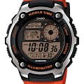 Casio Casio Collection AE-2100W-4A  AE-2100W-4A кварцевые мужские часы  серый циферблат, браслет пластик — вид спереди