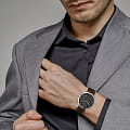 Jacques Lemans Jacques Lemans Retro Classic 1-2068O мужские часы черный циферблат на запястье