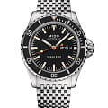 Mido Mido Ocean Star Tribute M026.830.11.051.00  M0268301105100 механические мужские часы  черный циферблат, браслет нержавеющая сталь — вид спереди