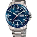 Festina Festina Titanium F20698/2  F20698/2 кварцевые мужские часы  синий циферблат, браслет титановый — вид спереди
