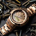 Casio Casio G-Shock AWM-500GD-4ADR  — задняя крышка сталь металл корпуса японские часы