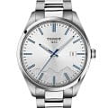 Tissot Tissot PR 100 Jungfraubahn Quartz 40mm T150.410.11.031.00 PR 100 T1504101103100 кварцевые мужские часы  белый циферблат, браслет нержавеющая сталь — вид спереди