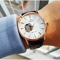 Orient Orient Classic Automatic AG02003W японские наручные мужские часы заводная головка с логотипом Orient