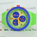 Swatch Swatch Essentials SUSG101 big bold швейцарские мужские часы на браслете силикон боковой вид