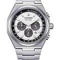 Citizen Citizen Eco-Drive CA4610-85A  CA4610-85A кварцевые мужские часы  серебристый циферблат, браслет титановый — вид спереди