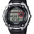 Casio Casio Radio Controlled WV-200R-1A  WV-200R-1AEF электронные мужские часы  черный циферблат, браслет полимер — вид спереди