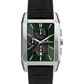 Jacques Lemans Jacques Lemans Classic 1-2161E  1-2161E кварцевые мужские часы  зеленый циферблат, браслет кожаный — вид спереди