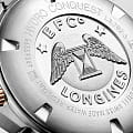 Longines L37823787 наручные мужские часы застежка крупным планом