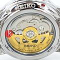 Seiko Seiko Presage SRPL07J1 механические мужские часы часы, крупный план синий циферблат