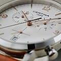Certina Certina DS Caimano Chronograph C035.417.16.037.01  швейцарские мужские часы на браслете кожаный боковой вид