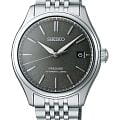 Seiko Seiko Presage Classic Series SPB465 Classic Series SPB465 механические мужские часы  черный циферблат, браслет нержавеющая сталь — вид спереди