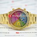Guess Guess Sol GW0483L4 кварцевые женские часы часы, крупный план цветной циферблат
