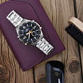 Casio Casio Edifice EFV-C100D-1BVEF (EFV-C100D-1B) edifice японские мужские часы на браслете нержавеющая сталь боковой вид