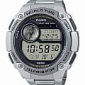 Casio Casio Illuminator CPA-100D-1A  CPA-100D-1A кварцевые мужские часы   циферблат, браслет нержавеющая сталь — вид спереди