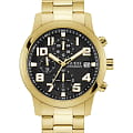 Guess Guess Sport Atticus GW0917G2  GW0917G2 кварцевые мужские часы  черный циферблат, браслет нержавеющая сталь с ip-покрытием — вид спереди