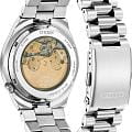 Citizen Citizen Tsuyosa NJ0150-81L механические мужские часы часы, крупный план синий циферблат
