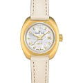 Certina Certina DS-2 C024.207.36.111.00 DS 2 C0242073611100 механические женские часы  перламутровый циферблат, браслет кожаный — вид спереди