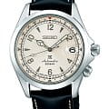 Seiko Seiko Prospex SPB119J1  SPB119J1 механические мужские часы  бежевый циферблат, браслет кожаный — вид спереди